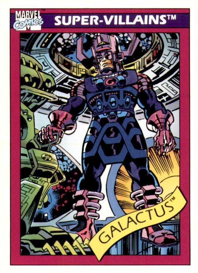 1990 Universe Galactus #75 card