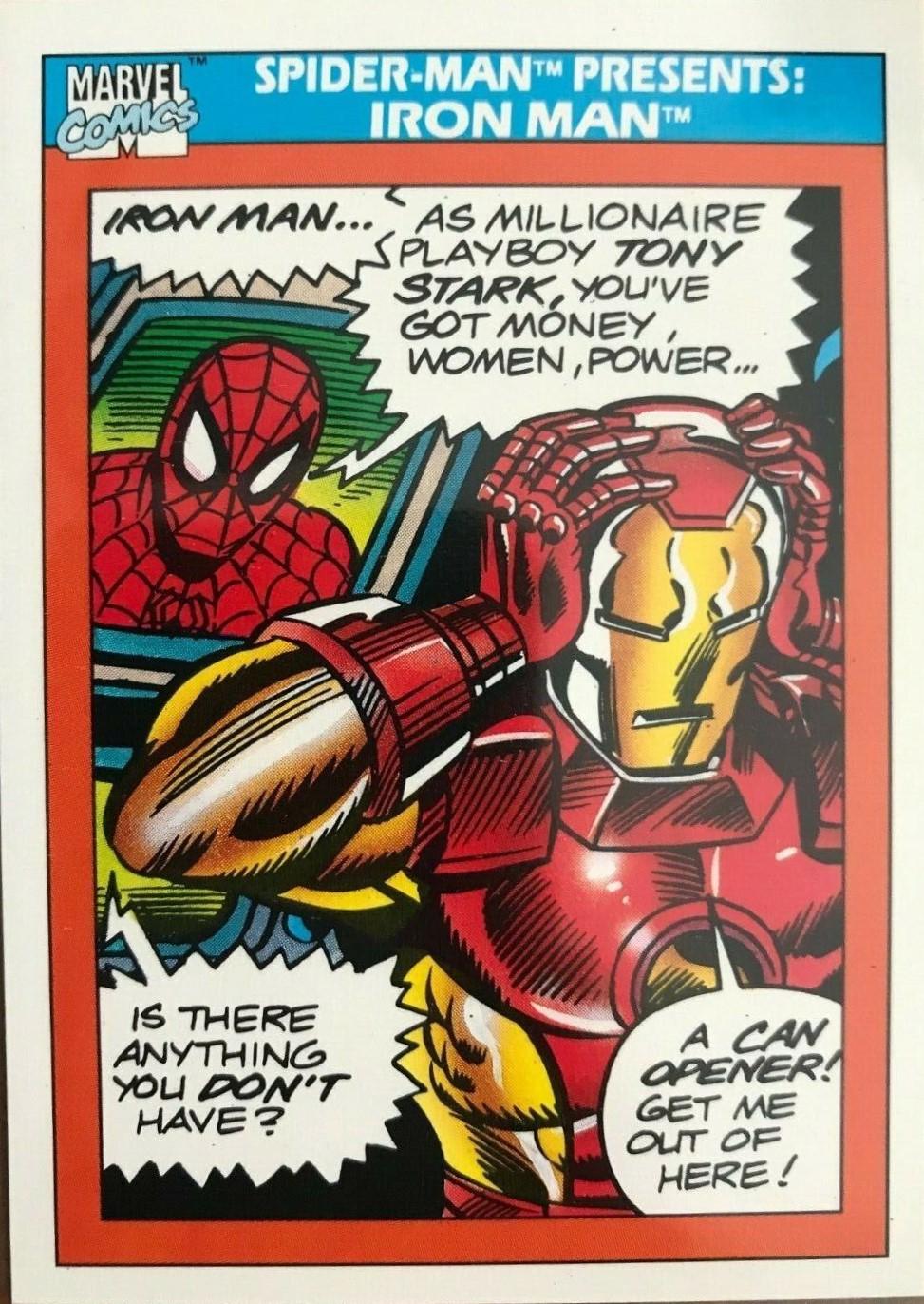 1990 Universe IronMan #159 card