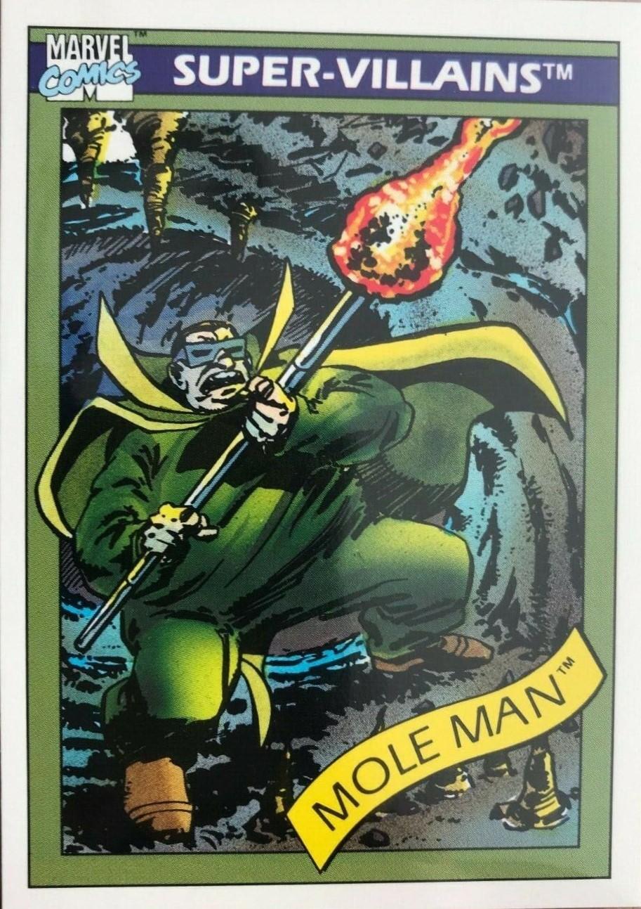 1990 Universe Mole Man #68 card
