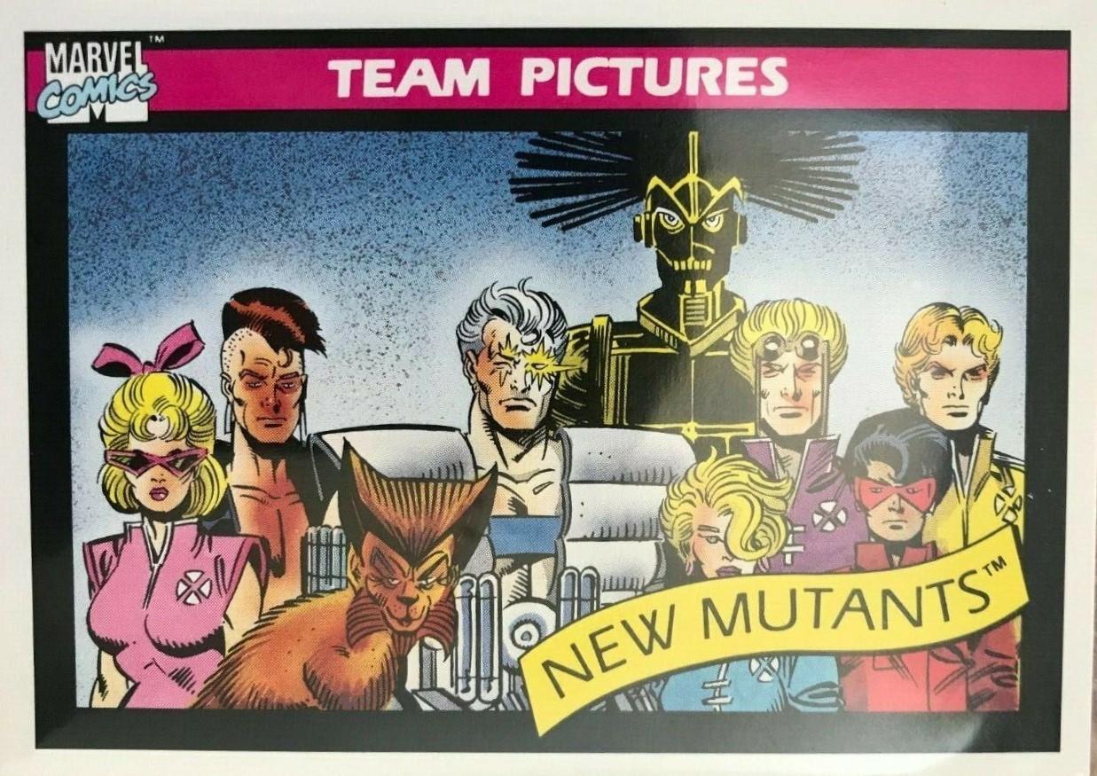 1990 Universe New Mutants #142 card