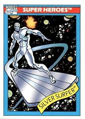 1990 Universe Silver Surfer #32 card