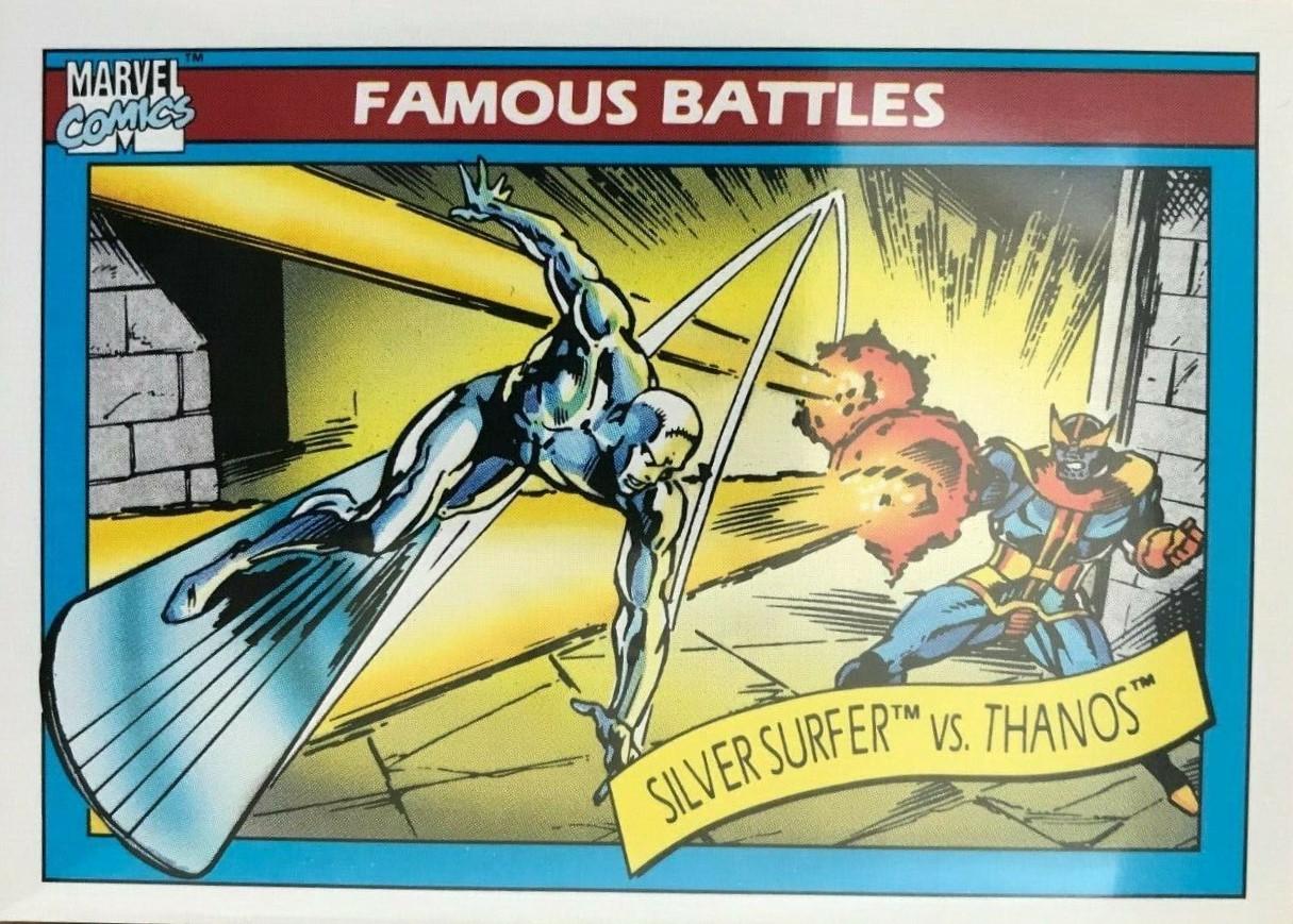 1990 Universe Silver Surfer vs. Thanos #116 card