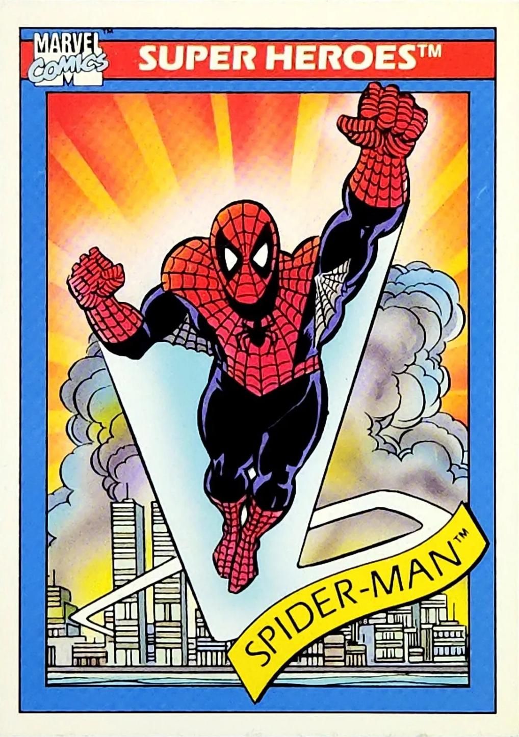 1990 Universe Spider-Man #30 card