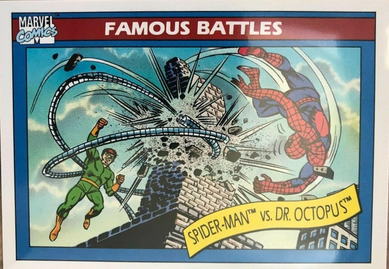 1990 Universe Spider-Man vs. Dr. Octopus #93 card