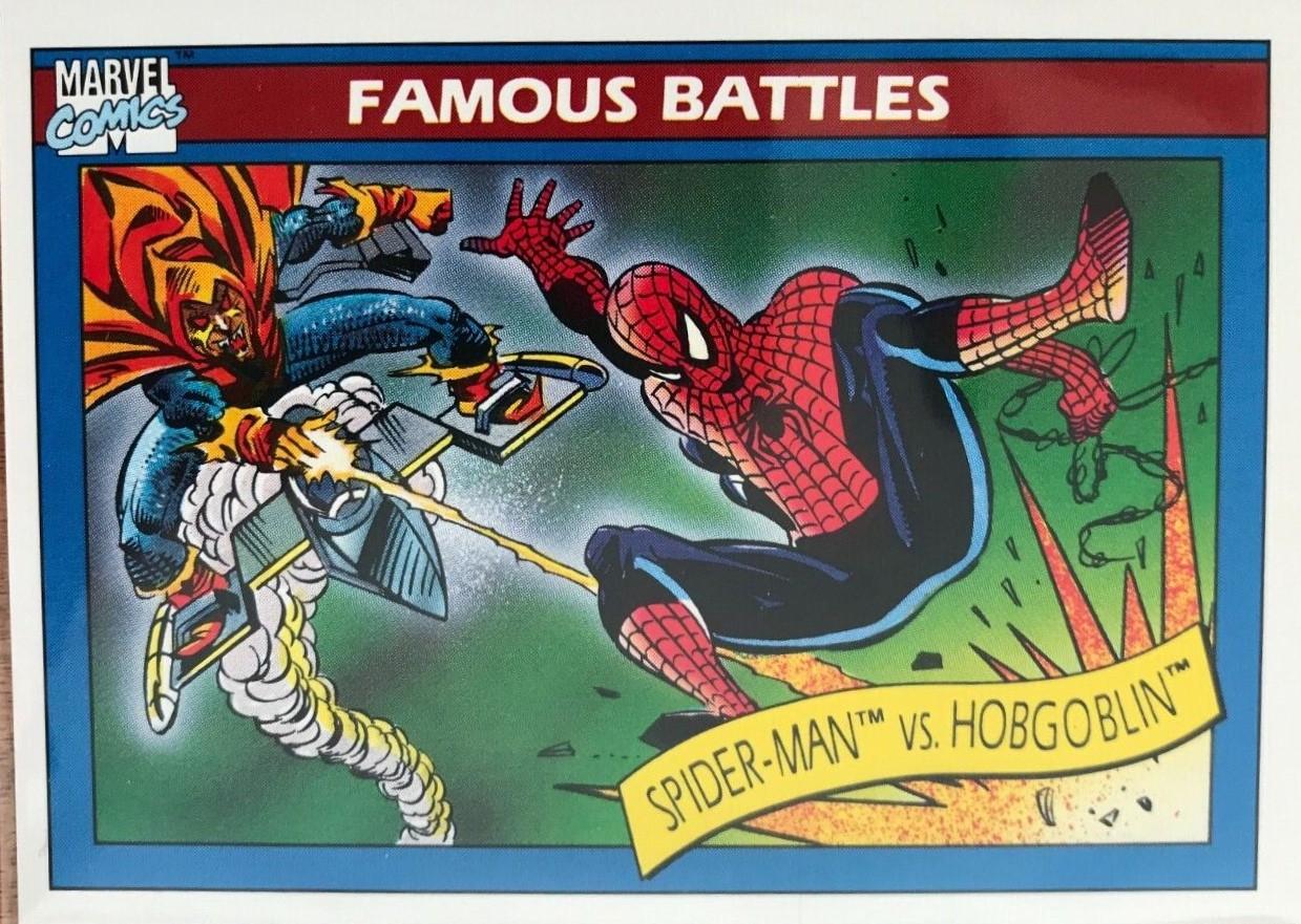 1990 Universe Spider-Man vs. Hobgoblin #112 card