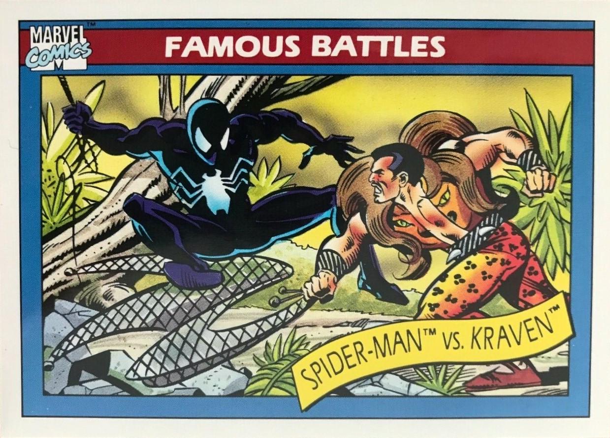 1990 Universe Spider-Man vs. Kraven #92 card
