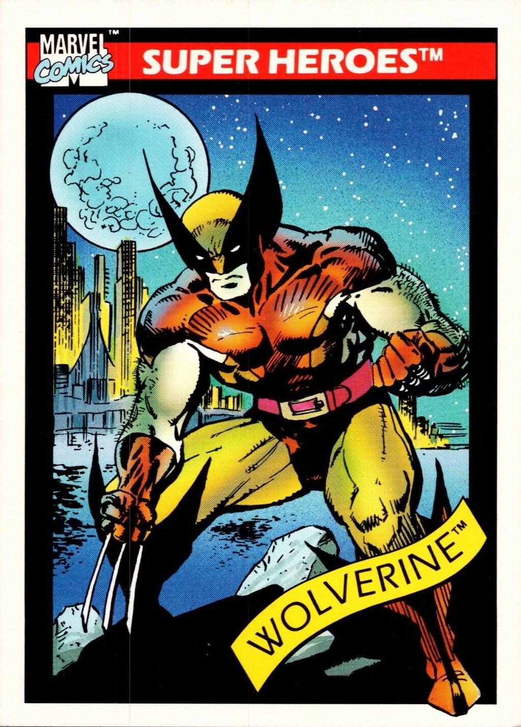 1990 Universe Wolverine #10 card