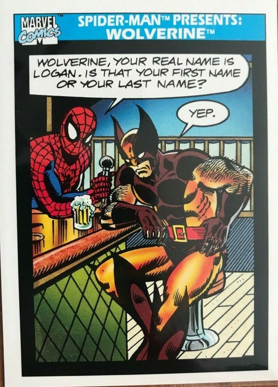 1990 Universe Wolverine #160 card