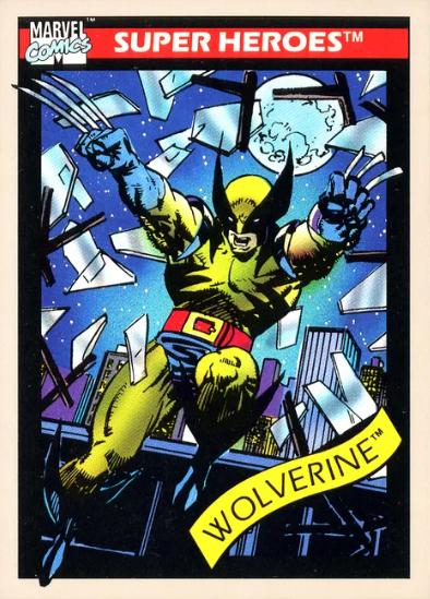 1990 Universe Wolverine #23 card