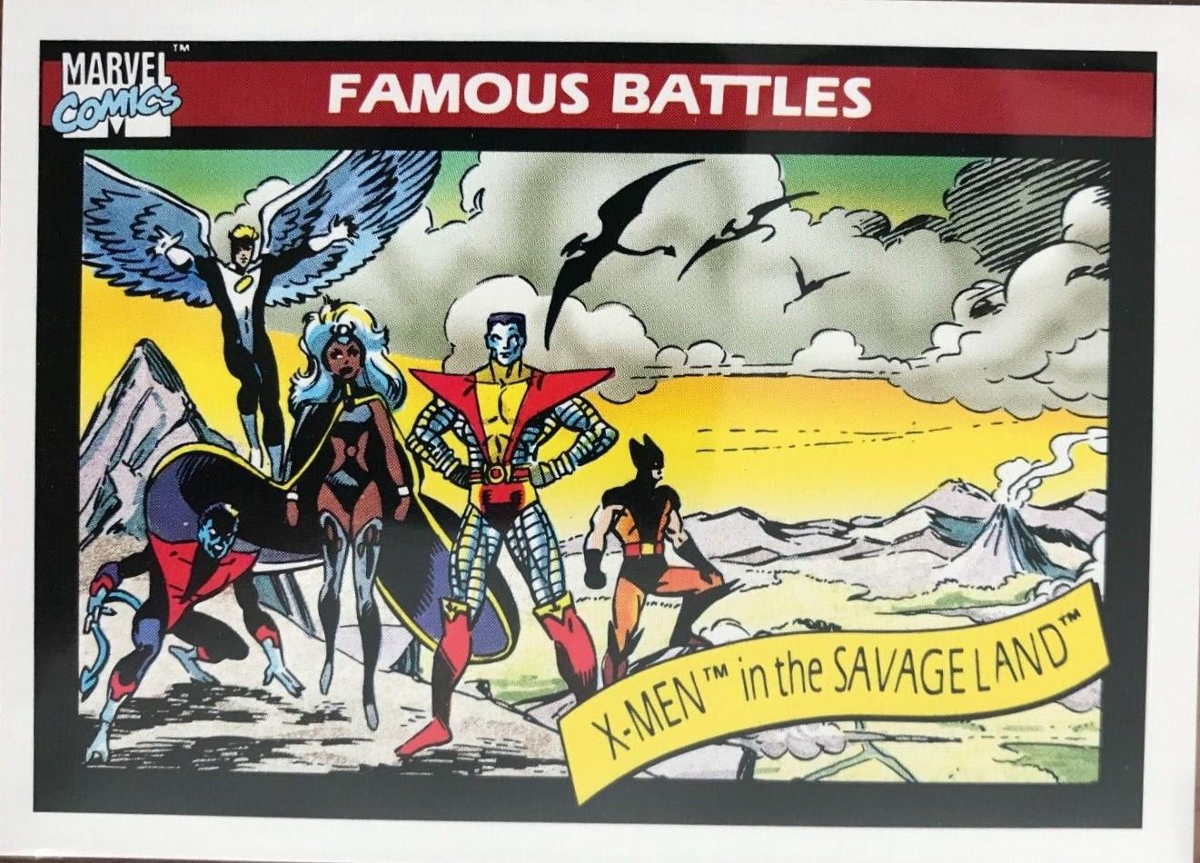 1990 Universe X-Men in the Savage Land #120 card