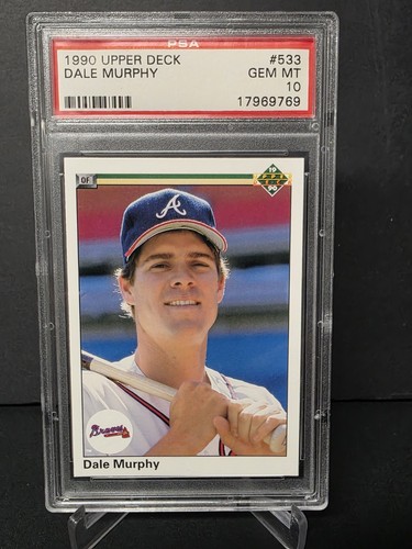 1990 Upper Deck Dale Murphy #533 card