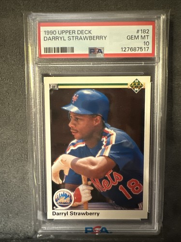 1990 Upper Deck Darryl Strawberry #182 card