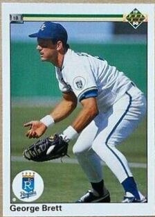 1990 Upper Deck George Brett #124 card