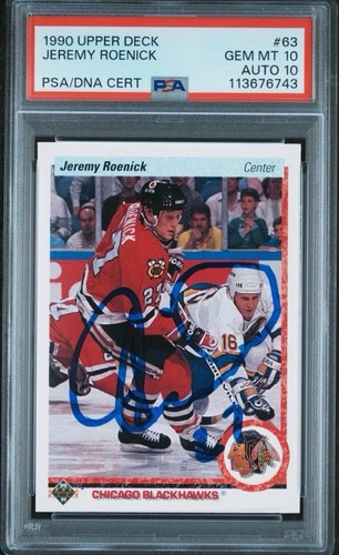 1990 Upper Deck Jeremy Roenick #63 card