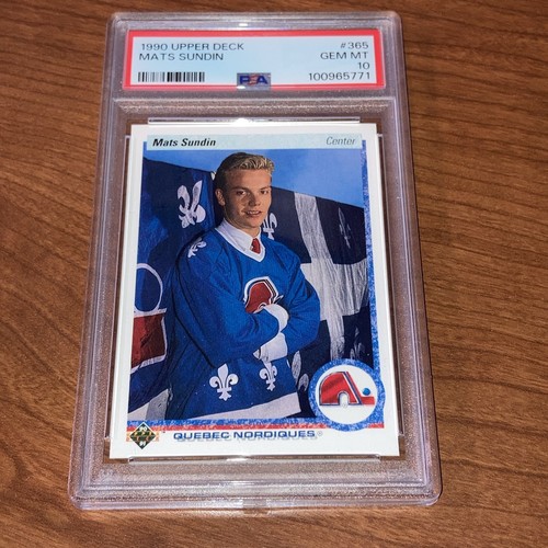1990 Upper Deck Mats Sundin #365 card