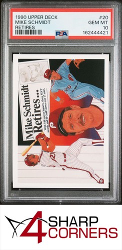 1990 Upper Deck Mike Schmidt #20 card