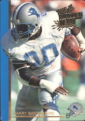 1991 Action Packed All Madden Barry Sanders #30 card