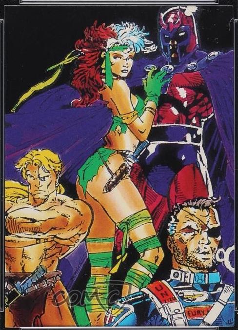 1991 Comic Images X-Men Allies #54 card