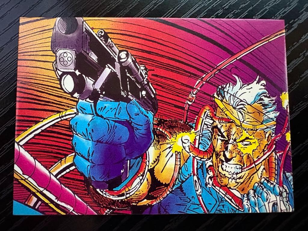 1991 Comic Images X-Men Cable #49 card