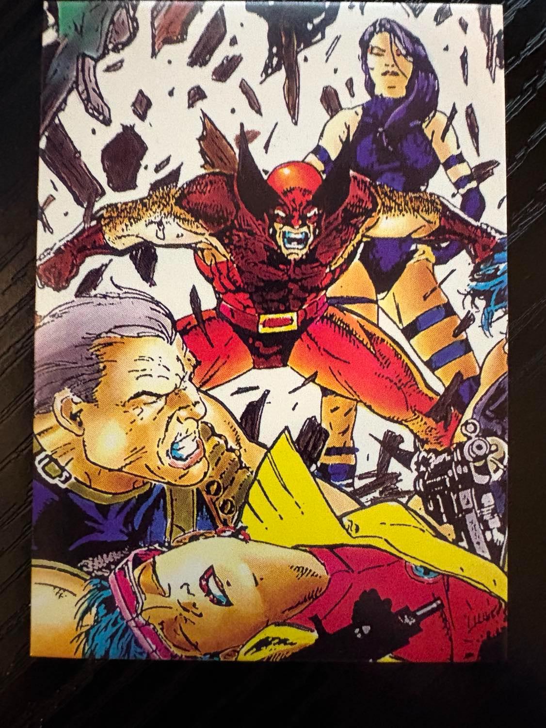 1991 Comic Images X-Men Harriers #13 card