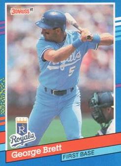 1991 Donruss George Brett #201 card
