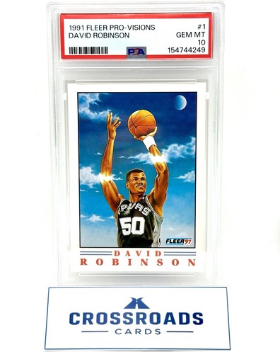 1991 Fleer Pro Visions David Robinson #1 card