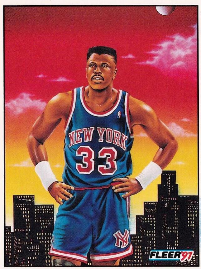 1991 Fleer Pro Visions Patrick Ewing #4 card