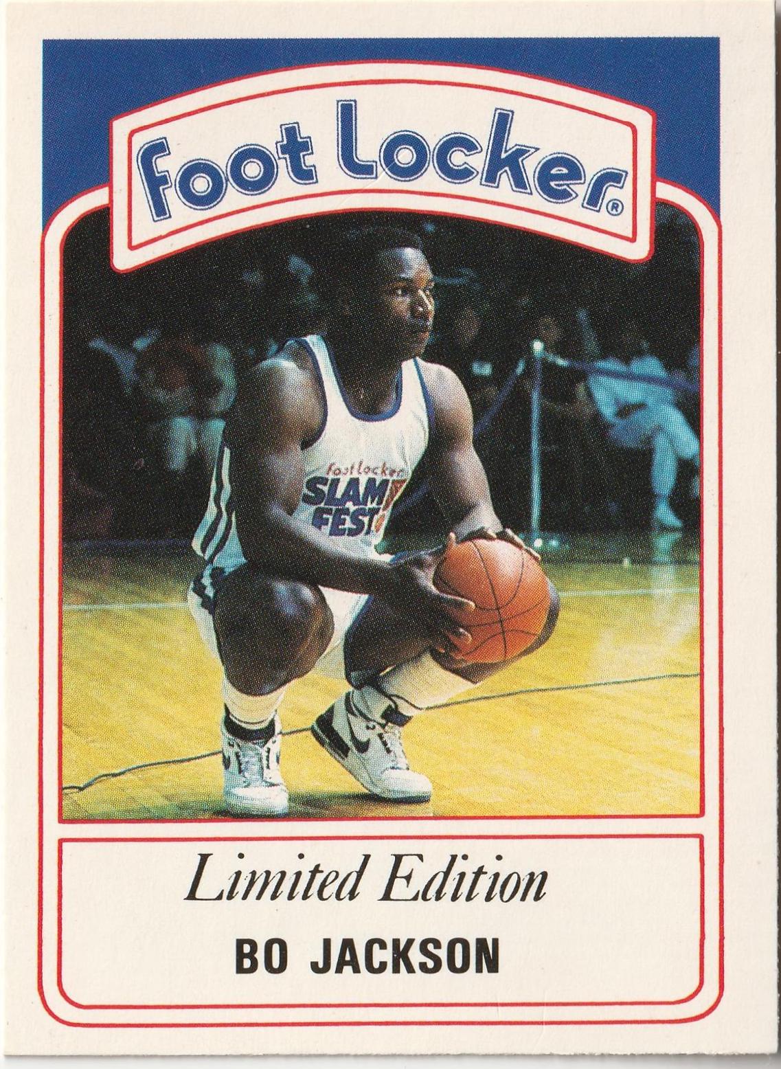 1991 Foot Locker Slam Fest Bo Jackson #2 card