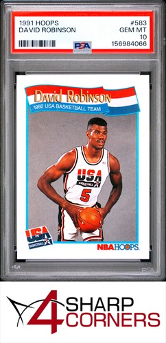 1991 Hoops David Robinson #583 card