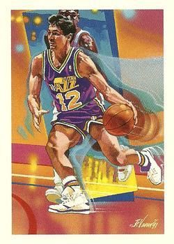 1991 Hoops John stockton #528 card