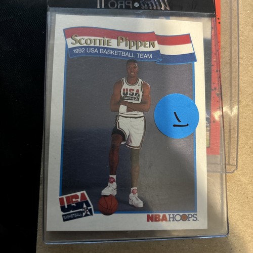 1991 Hoops McDonalds Scottie Pippen #58 card