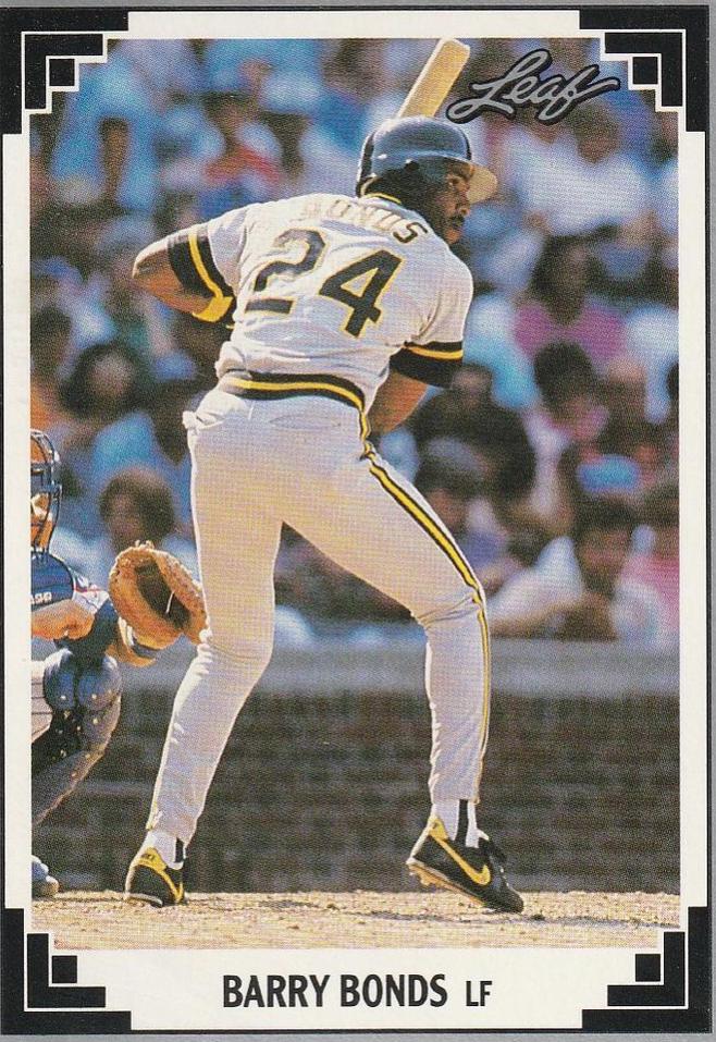 1991 Leaf Barry Bonds #261 card