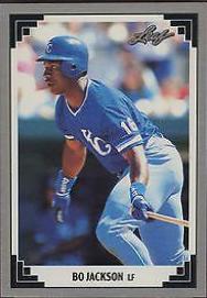1991 Leaf Preview Bo Jackson #19 card