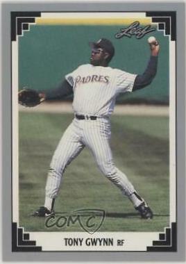 1991 Leaf Tony Gwynn #290 card