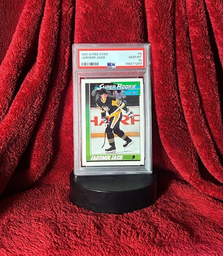 1991 O-Pee-Chee Jaromir Jagr #9 card