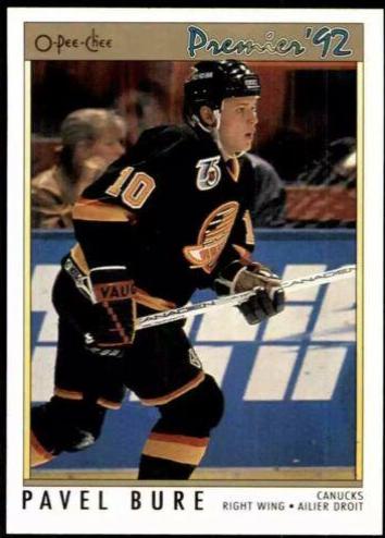 1991 O-Pee-Chee Premier Pavel Bure #67 card