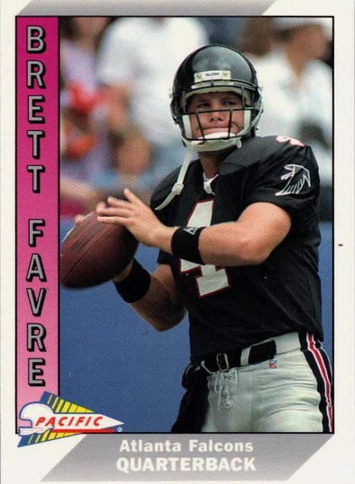 1991 Pacific Brett Favre #551 card