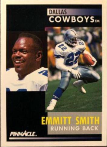 1991 Pinnacle Emmitt Smith #42 card