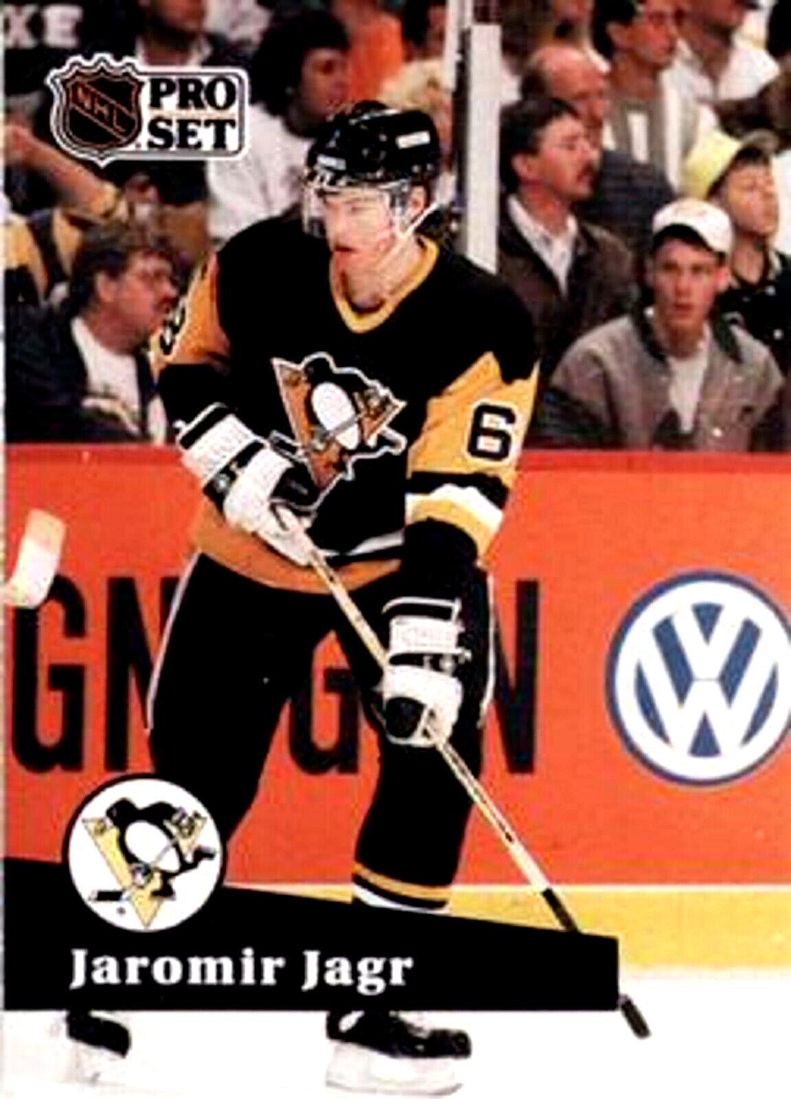 1991 Pro Set Jaromir Jagr #183 card