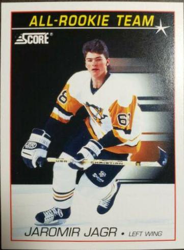 1991 Score American Jaromir Jagr #351 card