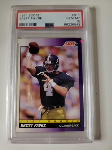 1991 Score Brett Favre #611 card