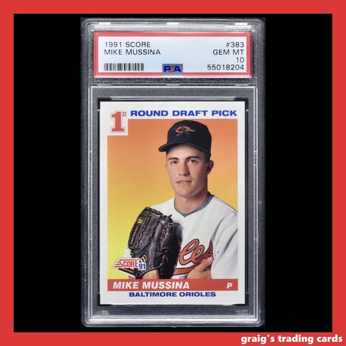 1991 Score Mike Mussina #383 card