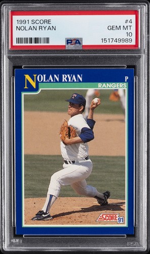 1991 Score Nolan Ryan #4 card