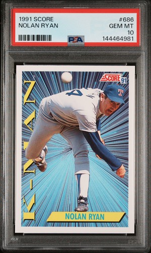 1991 Score Nolan Ryan #686 card