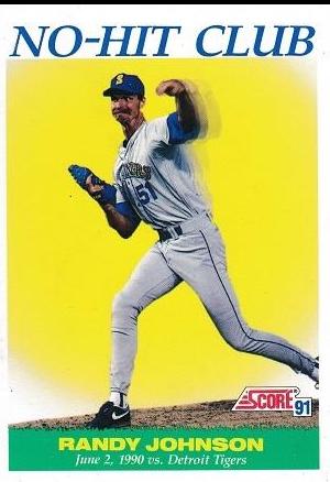 1991 Score Randy Johnson #700 card