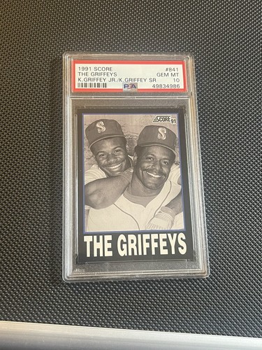 1991 Score The Griffeys #841 card