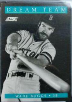1991 Score Wade Boggs #889 card