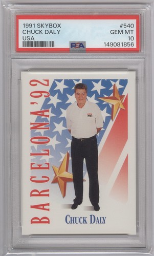 1991 Skybox Chuck Daly #540 card