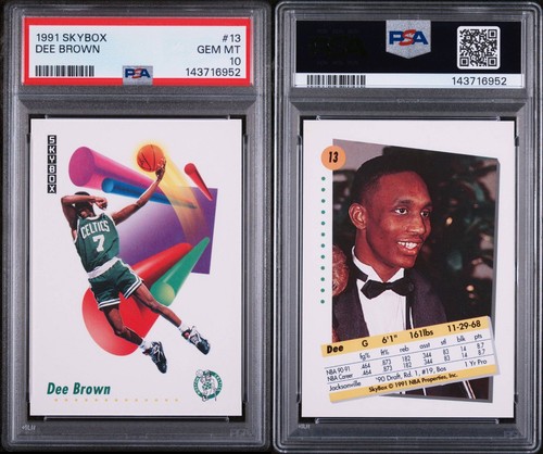 1991 Skybox Dee Brown #13 card