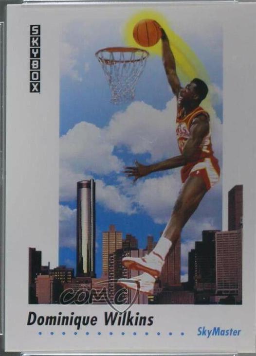 1991 Skybox Dominique Wilkins #588 card